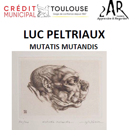 Affiche exposition PELTRIAUX