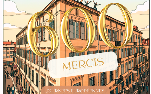 600 remerciements Graphisme tee shirt CARCA