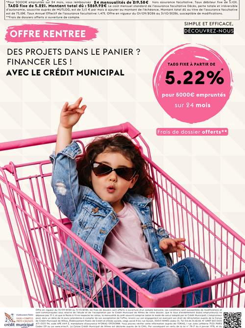 OFFRE RENTREE